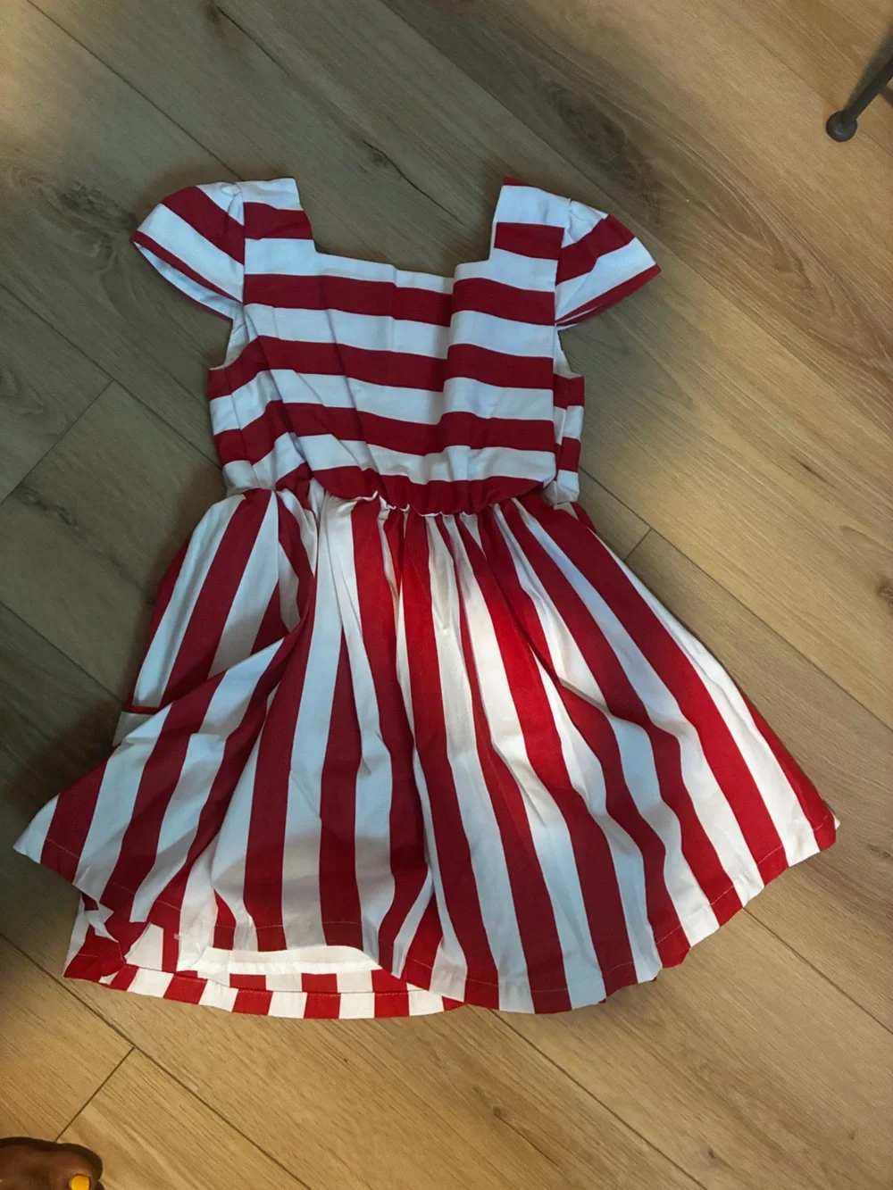Disney Red and White Striped Minnie Mouse Skirted Bottoms